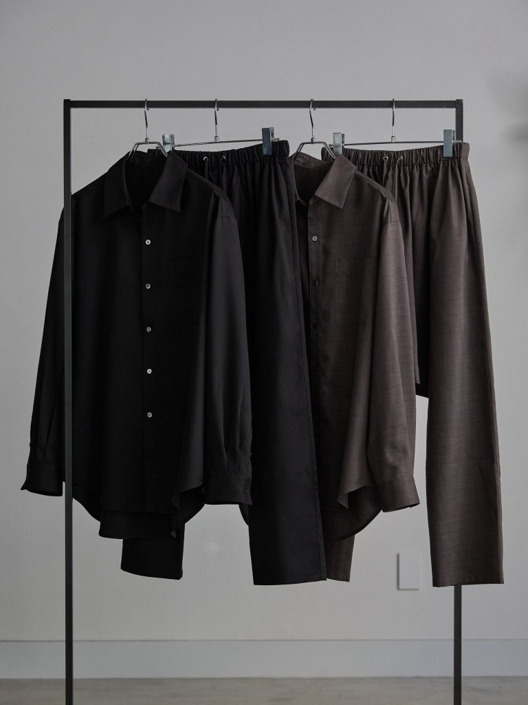 CLASSIC SAROUEL SLACKS [BLACK] – PGND.