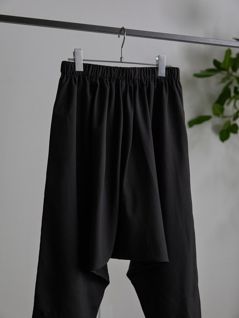 CLASSIC SAROUEL SLACKS [BLACK] – PGND.