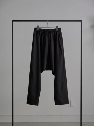 CLASSIC SAROUEL SLACKS [BLACK]