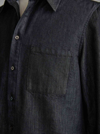 DENIM DRESS SHIRT 001
