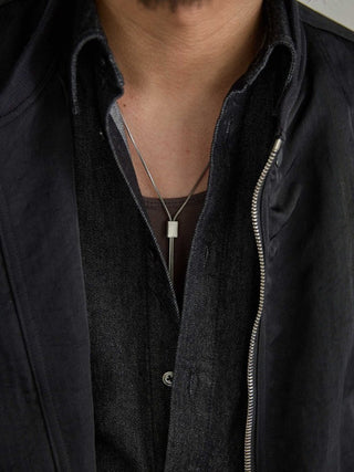 DENIM DRESS SHIRT 002