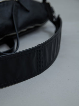 FRONT ZIP LEATHER TRAVEL BAG [LĀVE LEATHER]