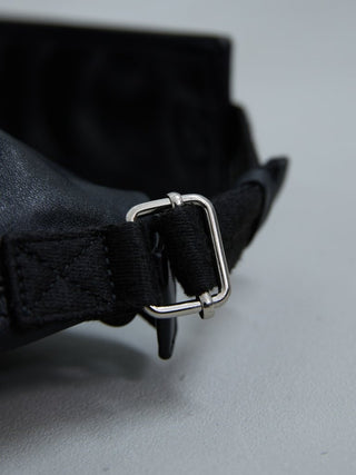 FRONT ZIP LEATHER TRAVEL BAG [LĀVE LEATHER]
