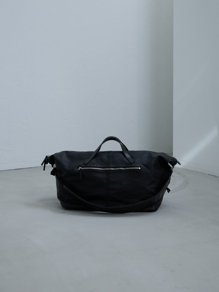 バッグ PRY Leather Front Zip Travel Bag Leather Front Zip Travel Bag – PRY