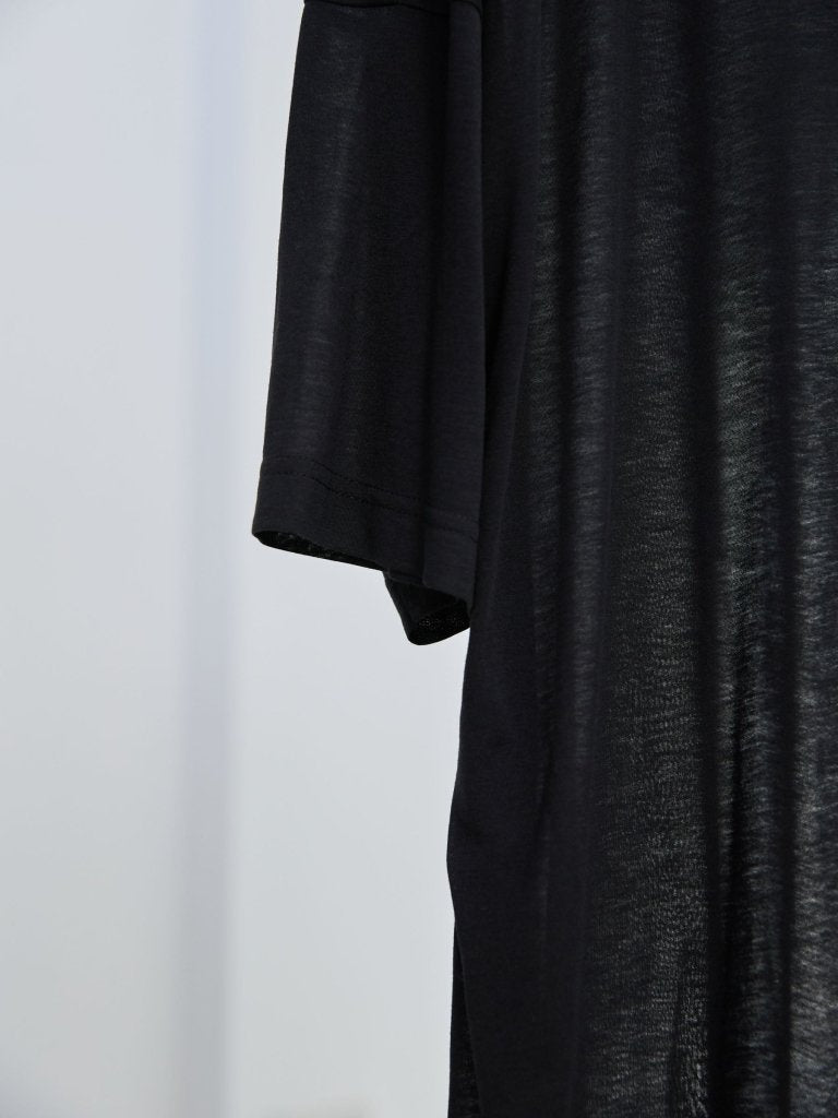 PRY シュウト LAYERED SHEER T-SHIRT ブラック 1 LAYERED SHEER T-SHIRT [BLACK] – PGND.