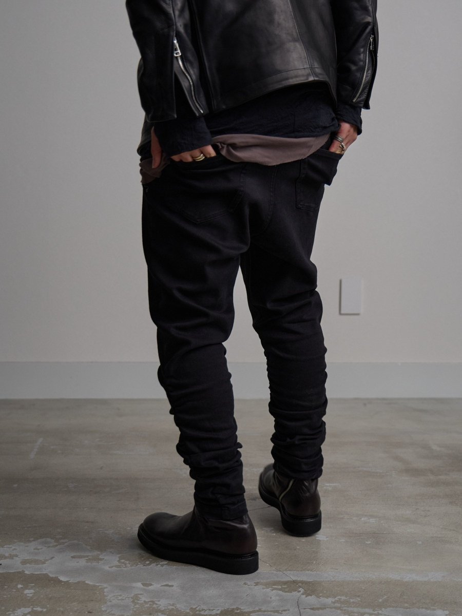a*g様 新品未使用 pry SHIRRING SAROUEL SKINNY J SHIRRING SAROUEL SKINNY JEANS[black] – PGND.